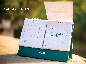 21 Fools Plantable Seed Paper Calendar - Green