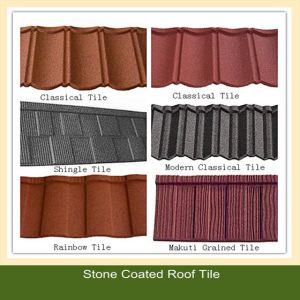 stone coated roofing tiles