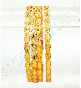 Gold Plated Shagun Bangle