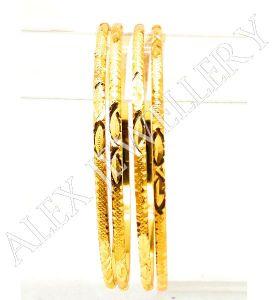 Gold Plated Shagun Bangle