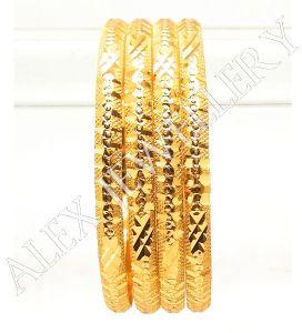 Gold Plated Shagun Bangle