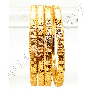 Gold Plated Shagun Bangle