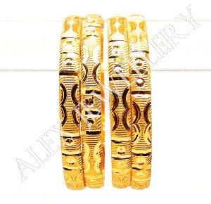 Gold Plated Shagun Bangle