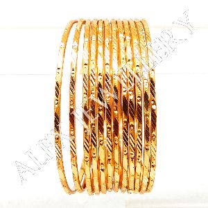 Gold Plated Shagun Bangle