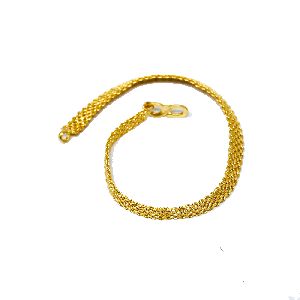 Immitation Jewellery Gold Plated Chain Bracelet