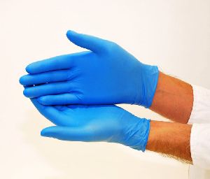 nitrile hands gloves