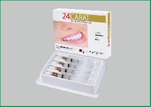 24 CARAT teeth whitening gel