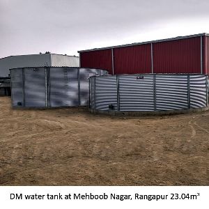 Zincalume Steel Water Storage Tank