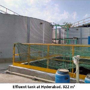 Zincalume Steel Water Storage Tank