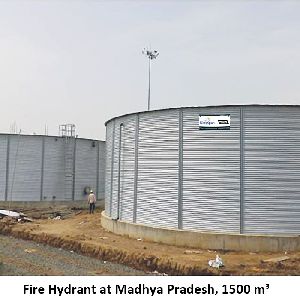 Zincalume Steel Water Storage Tank