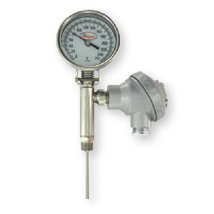 Bimetal Thermometer with Transmitter Output
