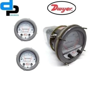 Dwyer A3000-0AV Photohelic Pressure Switch Gauge Range 0-.50 Inch w.c./500-2800 FPM