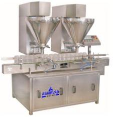 Automatic Double Head Auger Powder Filling Machine