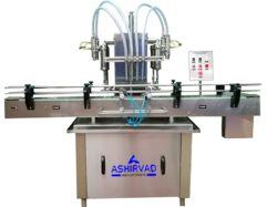 Automatic Four Head Liquid Bottle Filling Machine