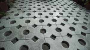 Grass Concrete Paver