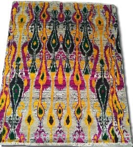 Hand Knotted Sari Silk & Cotton Carpets
