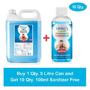 5 ltr vipros hand rub sanitizer