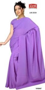 Hospital Staff Uniform Plain Sarees