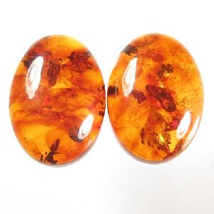 natural amber gemstone