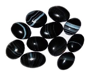 Natural Black Sulemani Gemstones