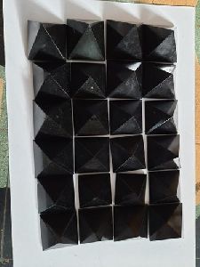 Natural Black Tourmaline Pyramids , For Healing