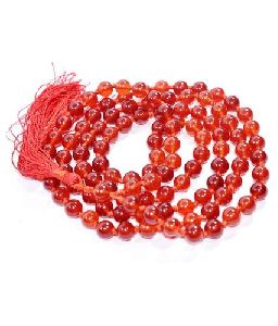 Natural Gemstone Knotted Jap Mala