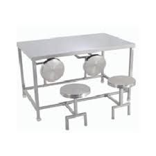 stainless steel canteen table