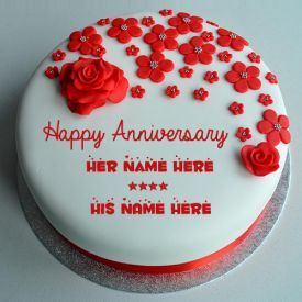 Happy Anniversary Cake