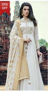 Chanderi Silk Salwar Kameez