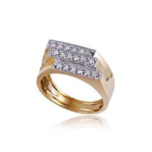 diamond gents ring