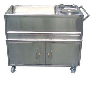 Stainless Steel Soup Trolley