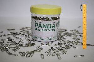 Panda Nickel Brass Safety Pins
