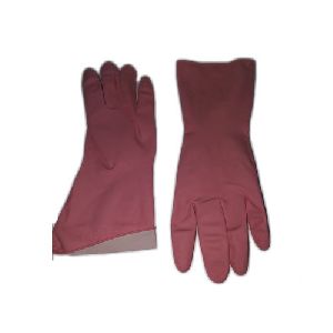 Pink Laboratory Hand Gloves