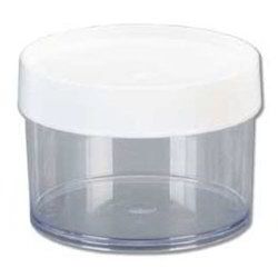 Transparent Round Polypropylene Jar