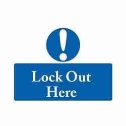 Lockout Signs