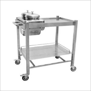 Silver Soup Trolley