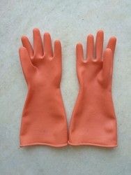 latex rubber hand gloves