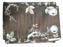 Printed Brown Curtain