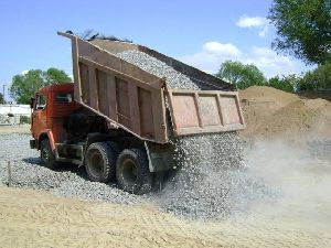 Crushed stone transport services