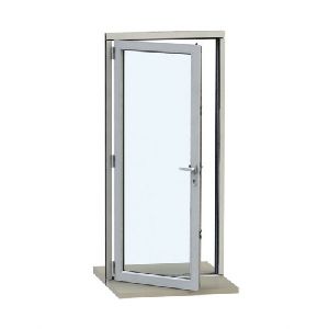 aluminium glass door