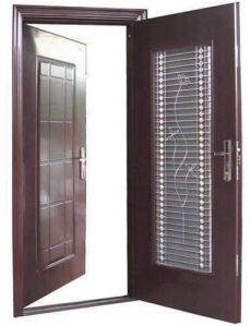 Hinged Twin Security Door