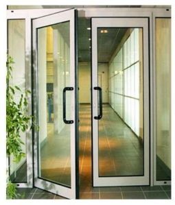 aluminium swing door