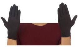 Cotton Black Hand Gloves