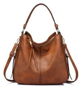 leather shoulder bag