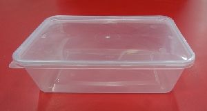 transparent plastic containers