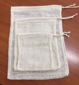 Organic Cotton Vegetable Bags