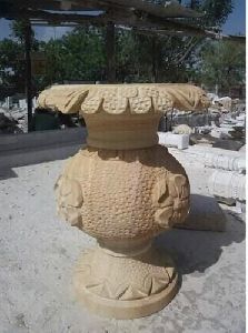 Handicraft Marble Flower Pot