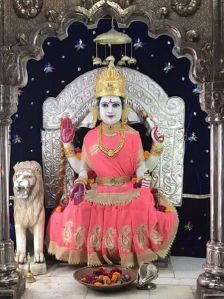 Marble Durga Statue