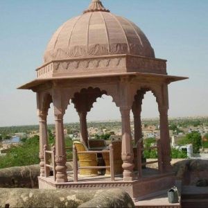 sandstone gazebo