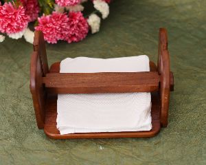 Tissue Paper Holder for Kitchen, Brown